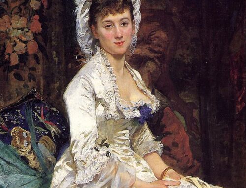 Ciclo Piccole descrizioni d’autore: Ritratto di una donna in bianco di Eva Gonzalès
