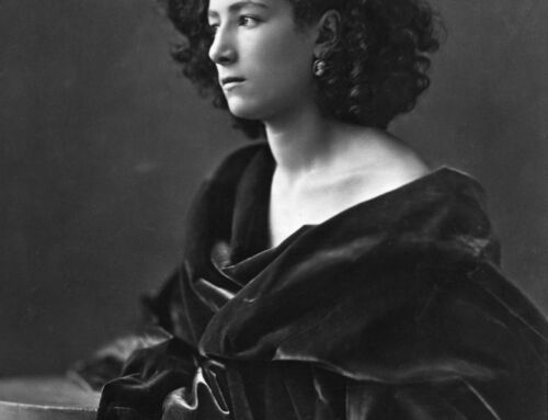 Sarah Bernhardt, celebre attrice teatrale e cinematografica