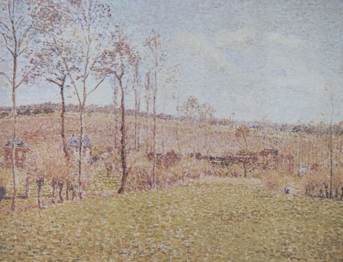 Piccole descrizioni d’autore: Primavera a Eragny di Camille Pissarro